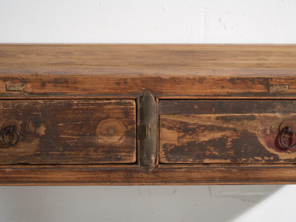Mesa consola antigua con cajones – China, circa 1900