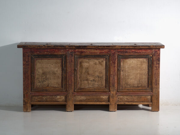 Aparador antiguo en madera de olmo – China, circa 1900