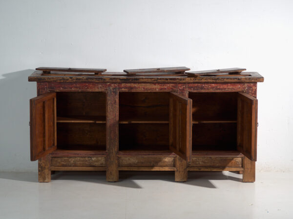 Aparador antiguo en madera de olmo – China, circa 1900