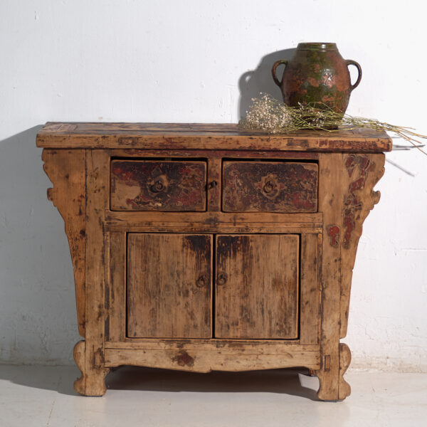 Aparador antiguo en madera de pino – China, circa 1930