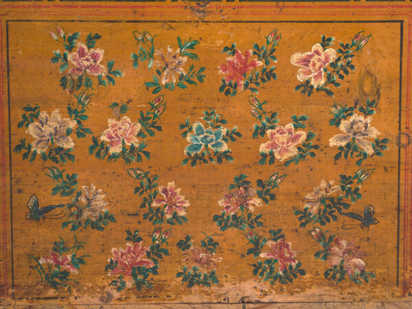 Baúl chino mediano en pino macizo - China, c.1900