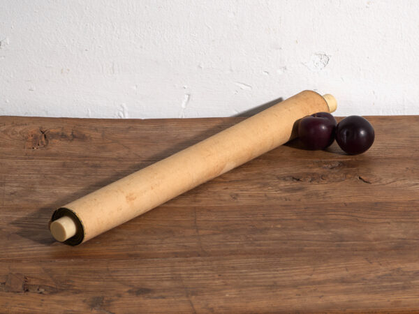 Kakejiku antiguo de ave rapaz en color sobre papel – Japón, circa 1900