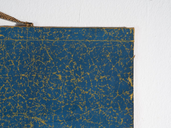 Kakejiku antiguo de ave rapaz en color sobre papel – Japón, circa 1900