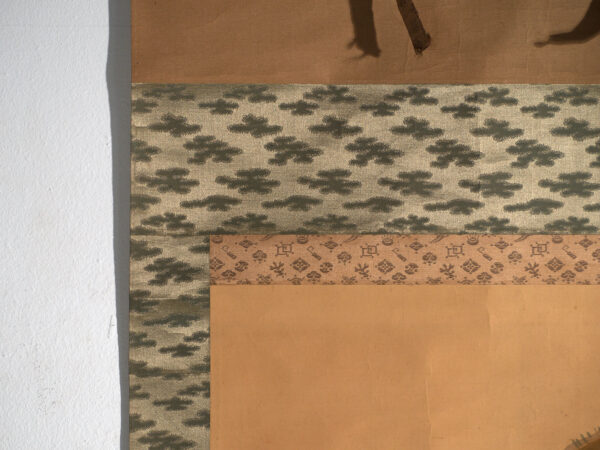 Kakejiku antiguo de paisaje en color sobre papel – Japón, circa 1900