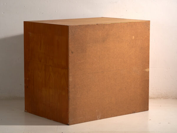 Cajonera de planos antigua en madera de haya – Europa central, circa 1960