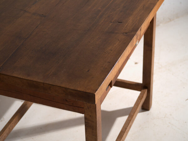 Mesa de cocina antigua en madera maciza – Europa central, circa 1920