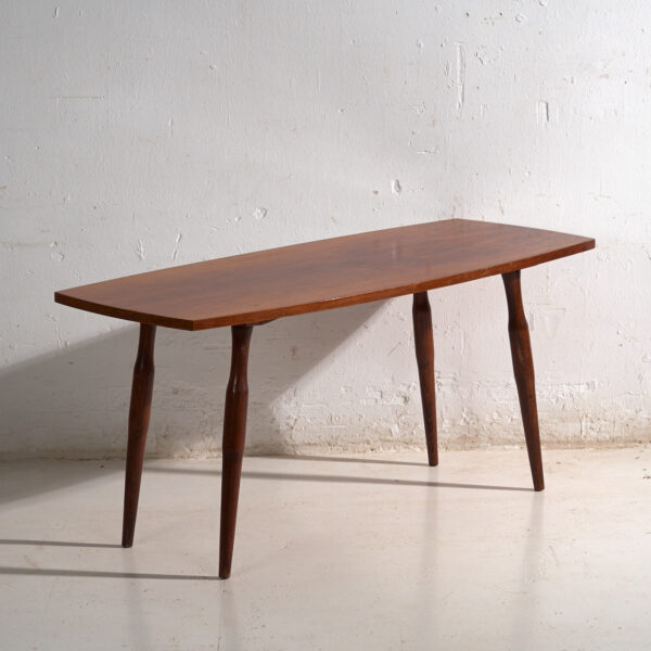 Mesa de centro vintage en madera de teca – Europa central, circa 1960
