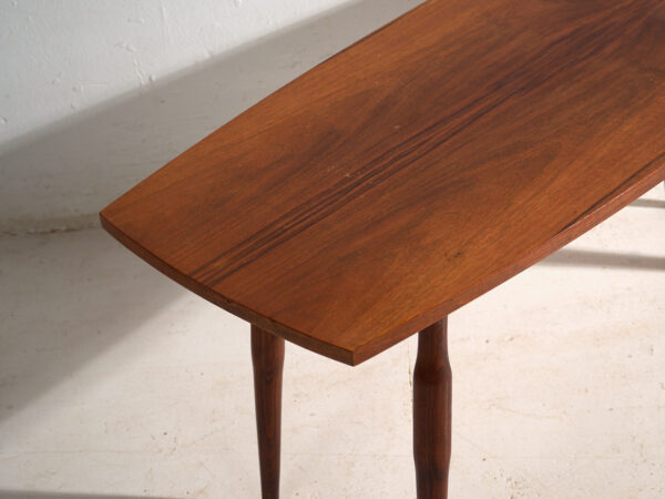 Mesa de centro vintage en madera de teca – Europa central, circa 1960